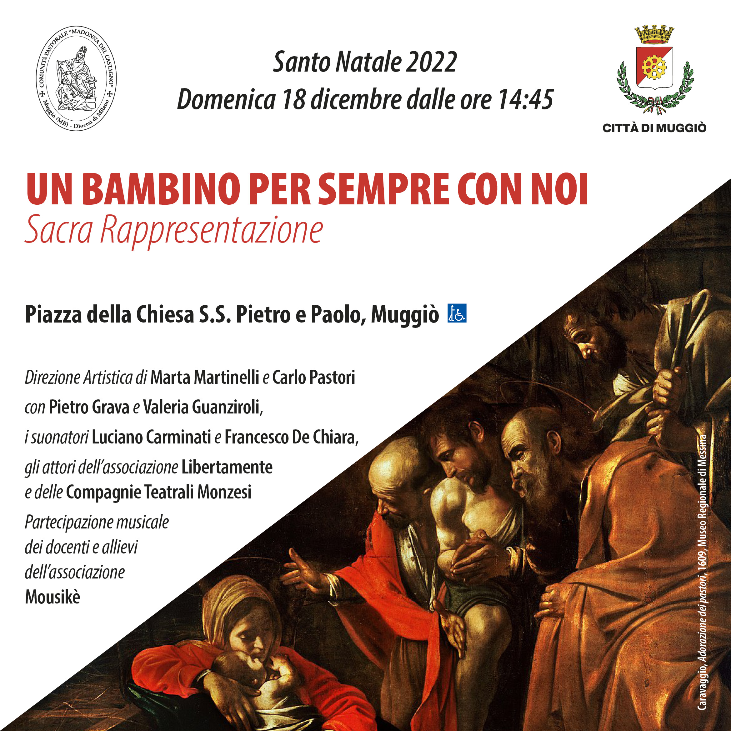 Natale in Città: "Un Bambino per sempre con noi" Sacra Rappresentazione