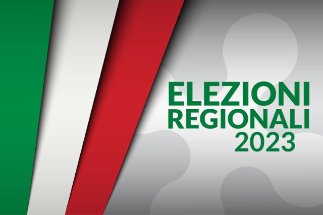 ELEZIONI REGIONALI DEL 12 E13 FEBBRAIO 2023