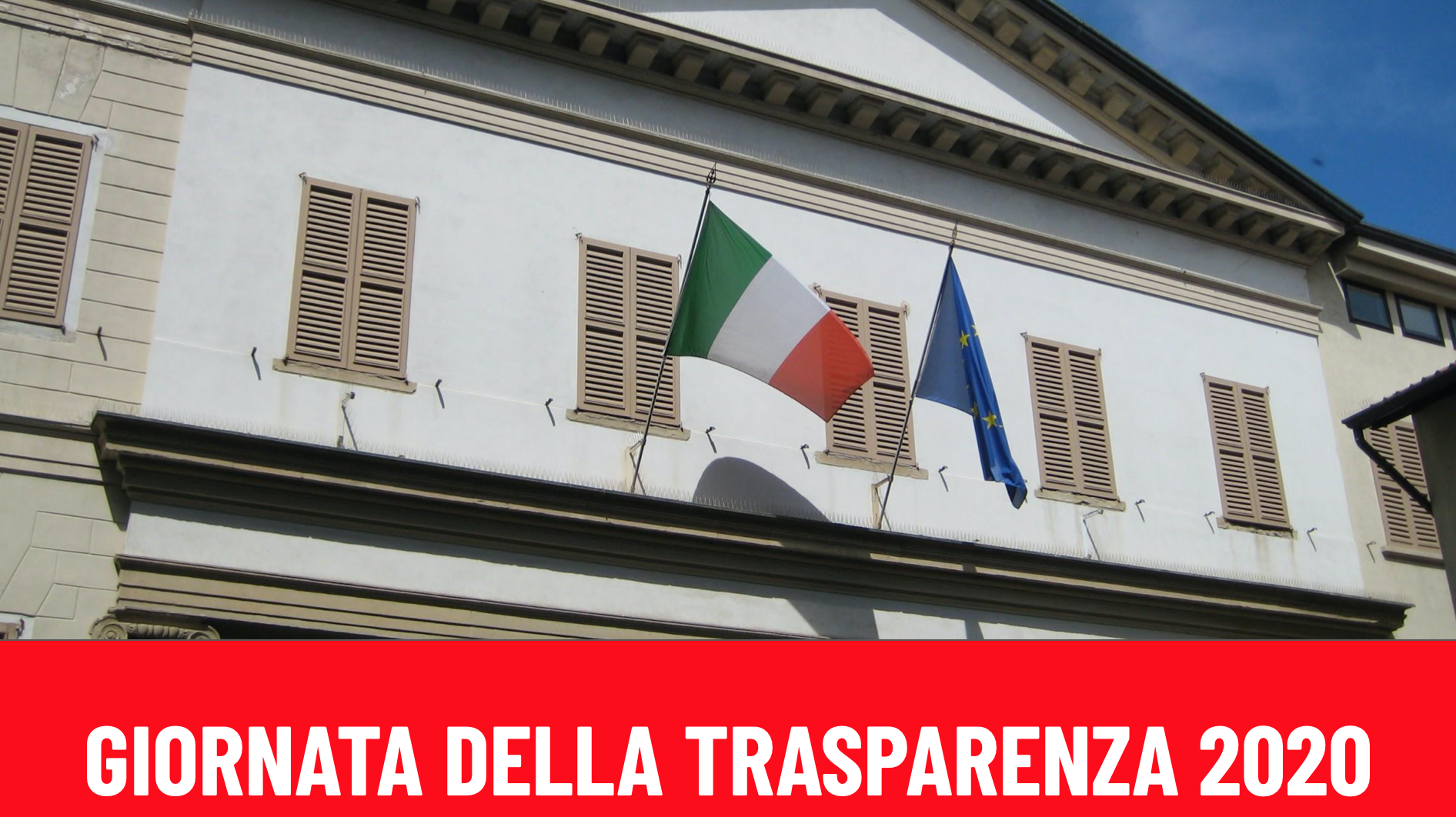 Giornata della Trasparenza. Le attività del Comune nel 2020