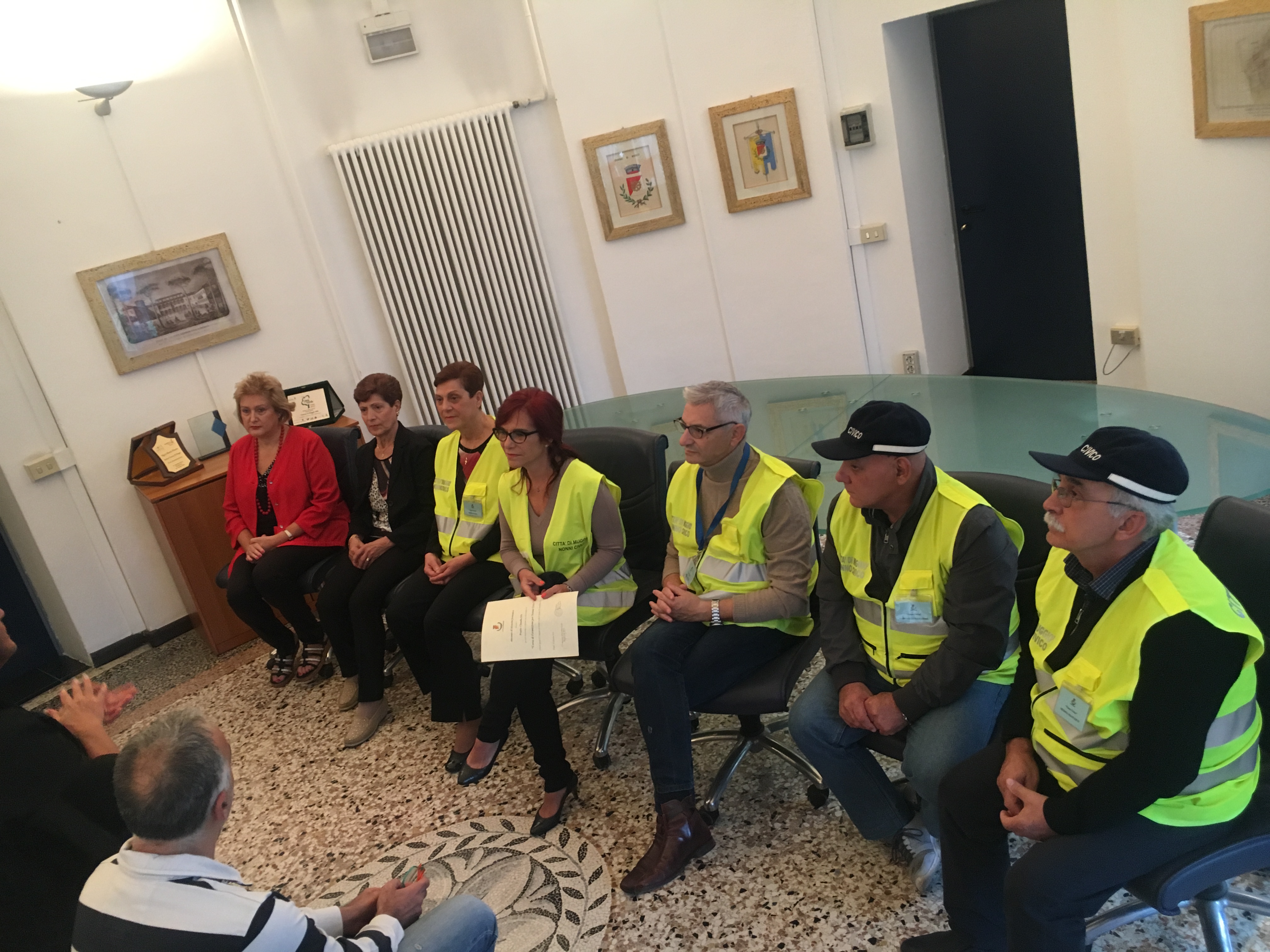 Buon lavoro ai nostri nonni civici
