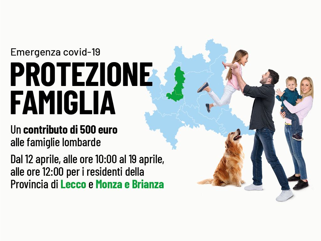  Bando protezione famiglia Regione Lombardia