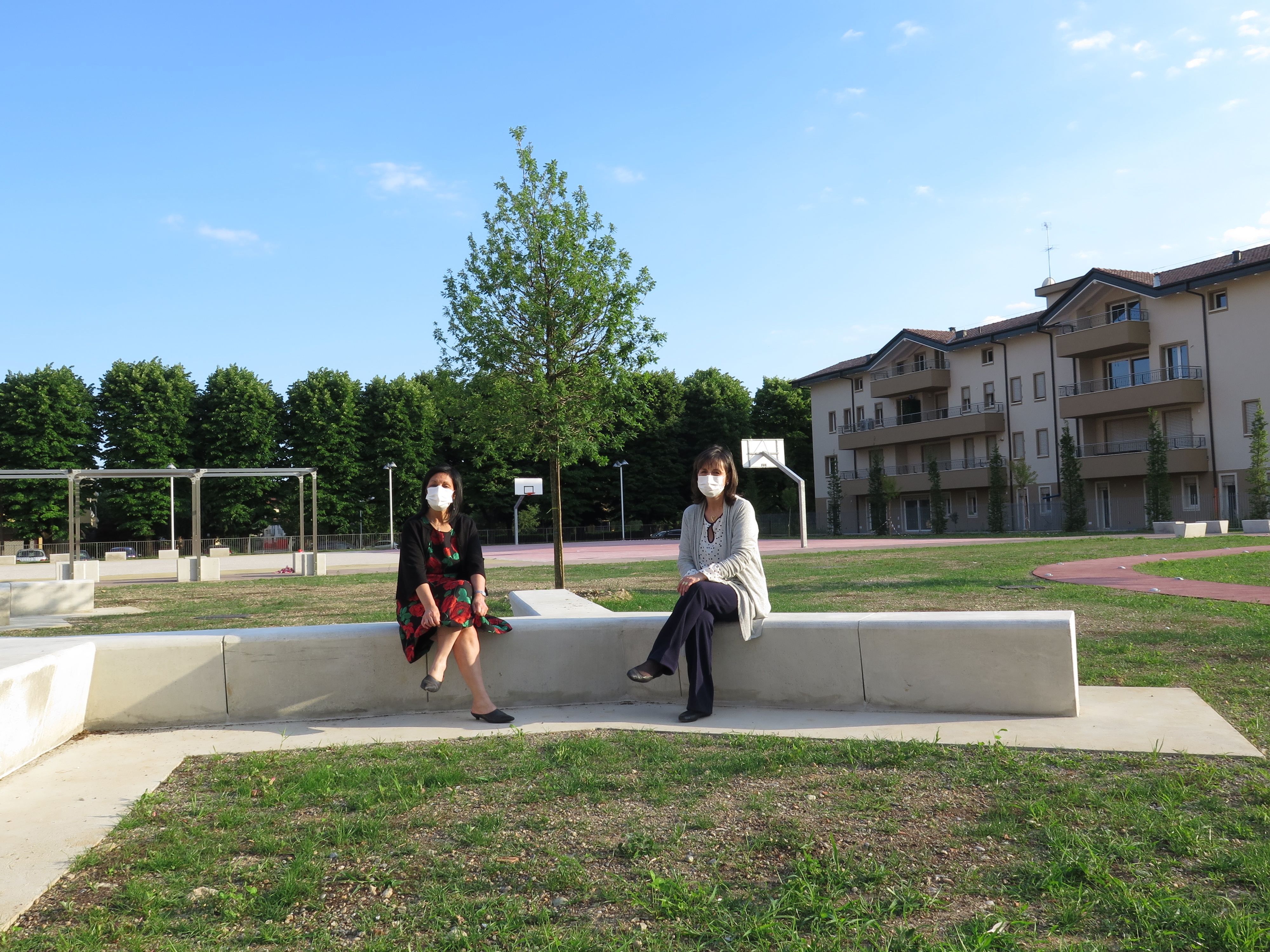 Inaugurazione del Giardino della gioia e della gentilezza