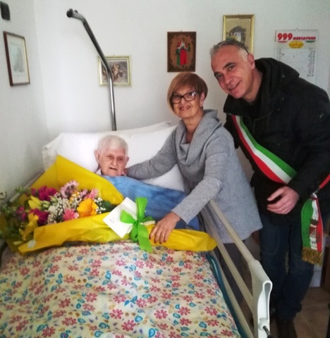 La signora Fortunata Morabito festeggia 101 anni.